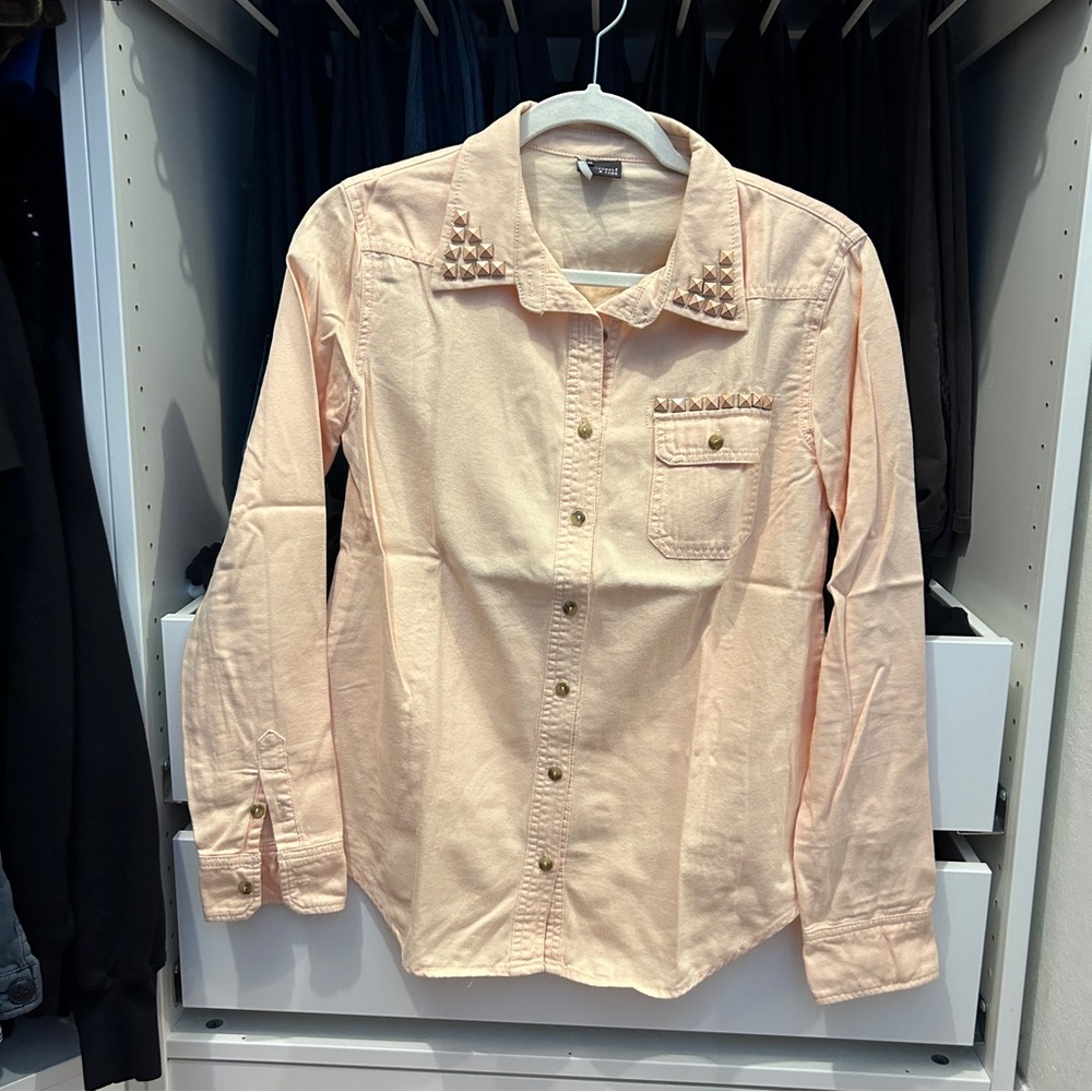 Sparkle & Fade Button Up - image 1